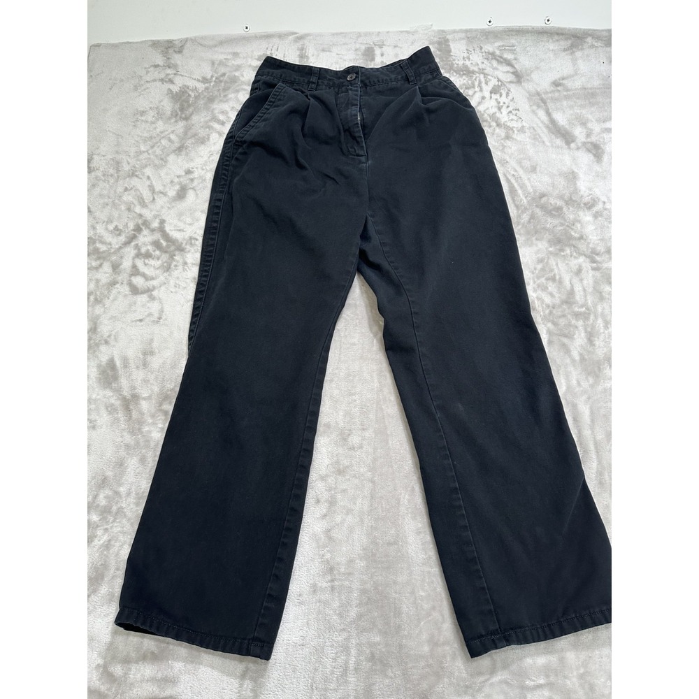 Wilfred Free Pants Women's Size 4 Black Straight Leg High Waist Zip Closure